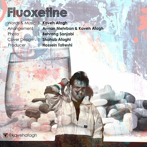 Cover artwork for Fluoxetine by Kaveh Afagh